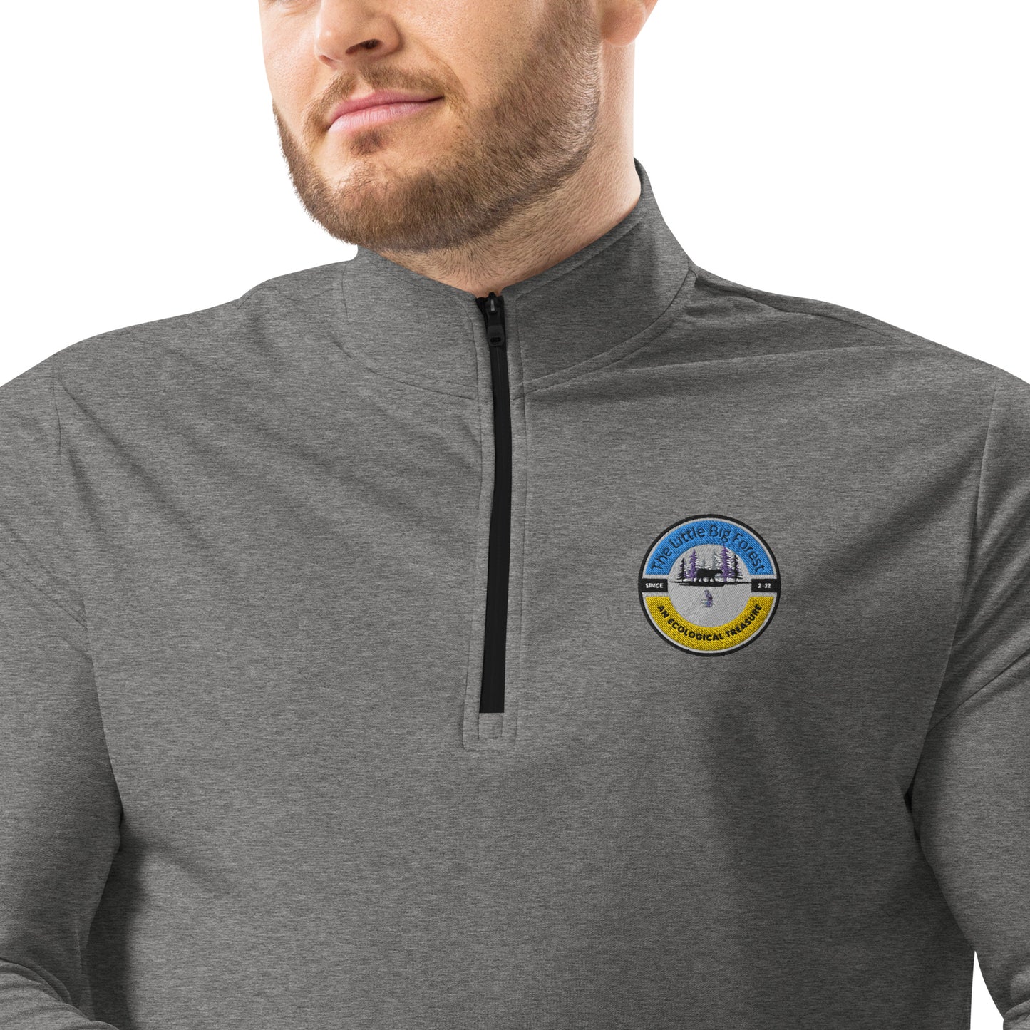 Quarter zip pullover